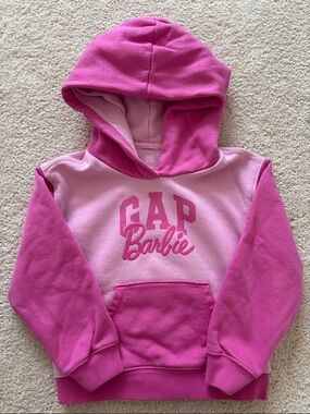 GAP Pink Barbie Two-Tone Hoodie